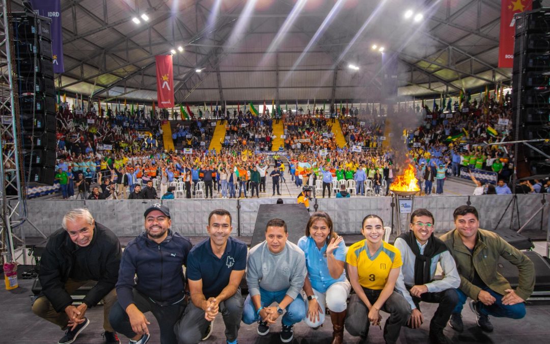 Gobernador Jorge Rey inauguró los VII Juegos Deportivos y Recreativos Comunales de Cundinamarca