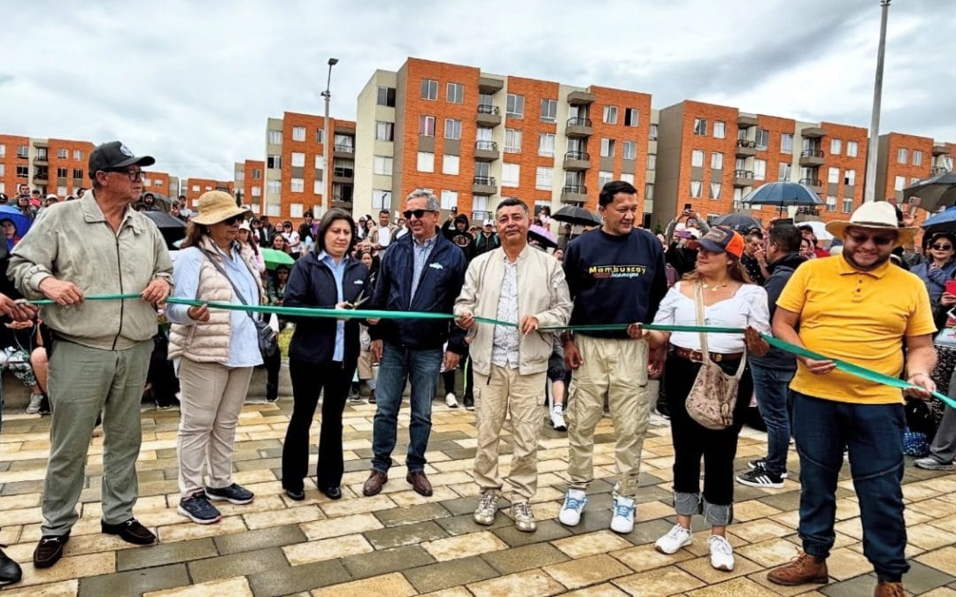 Parque Los Maderos: nuevo espacio público que impulsa la vida comunitaria en Tocancipá
