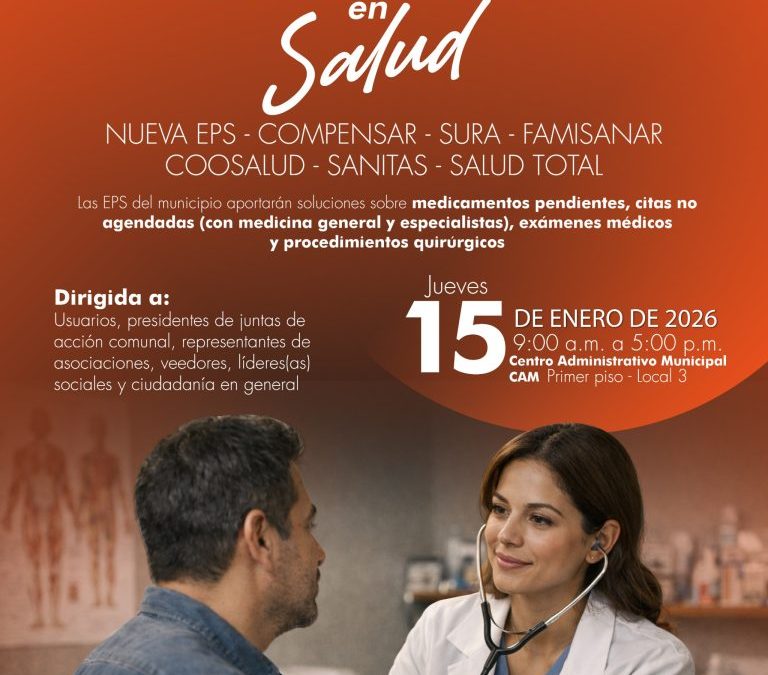 Supersalud convoca a las EPS de Chía para una gran Jornada de Atención en Salud