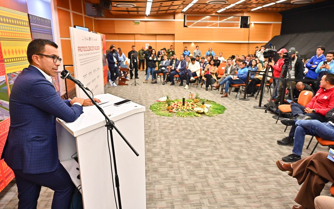 Con la protocolización del acuerdo con la comunidad muisca de Bogotá, se abre licitación para la construcción del Puente Tibanica, en Soacha