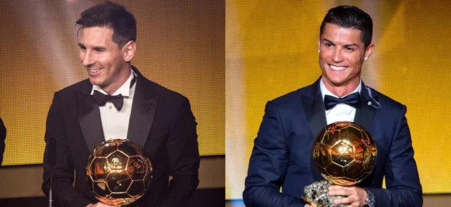 Cristiano Ronaldo vence a Messi y es elegido por los aficionados como el mejor Balón de Oro de todos los tiempos